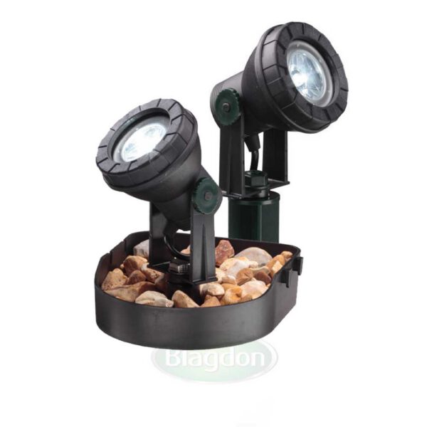 LED Pond & Garden Lights 3 x 3W