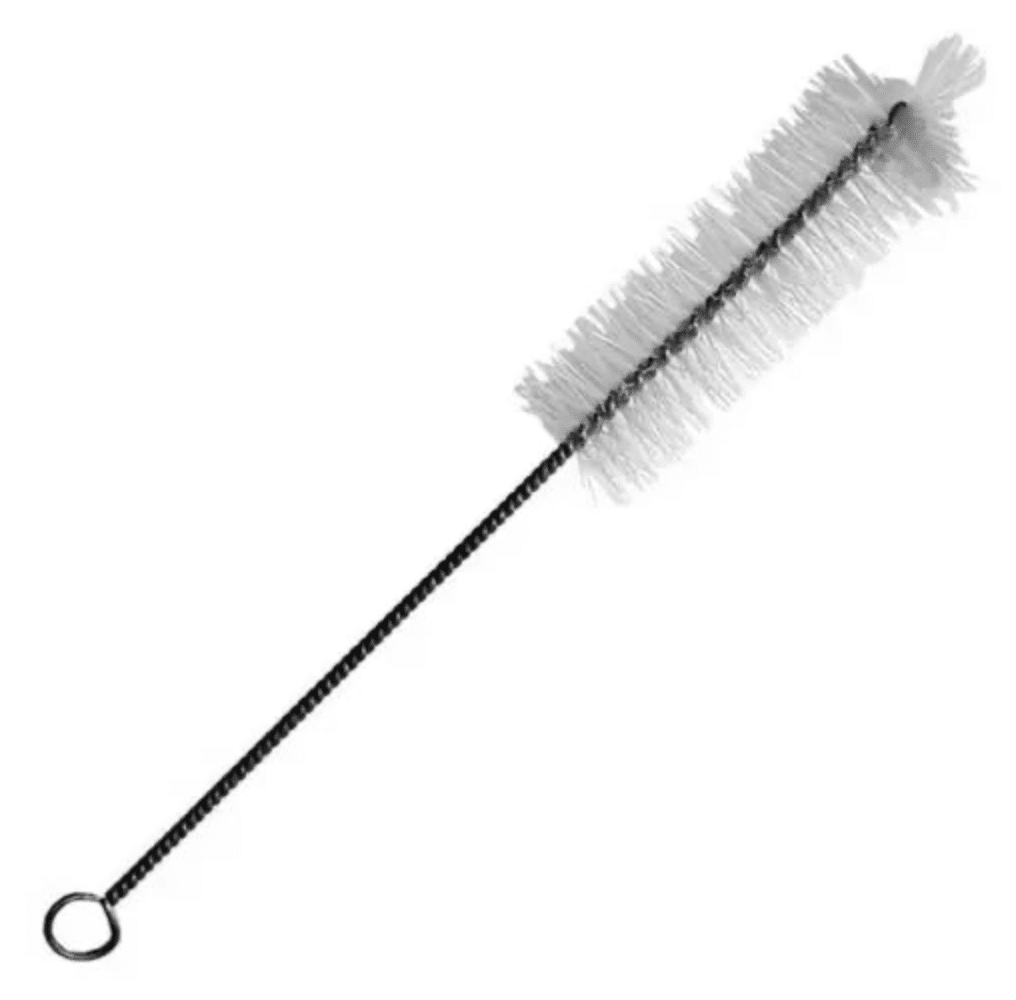 Brush tube cleaners extra absorbent fleece stem white dia 6mm x 10 metre flexi stem coil. To increase the diameter simply double over and twist.