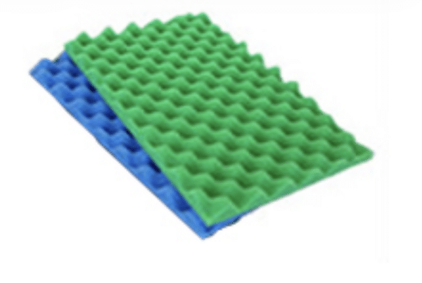 Foam set (coarse and fine) size 425 x 280
