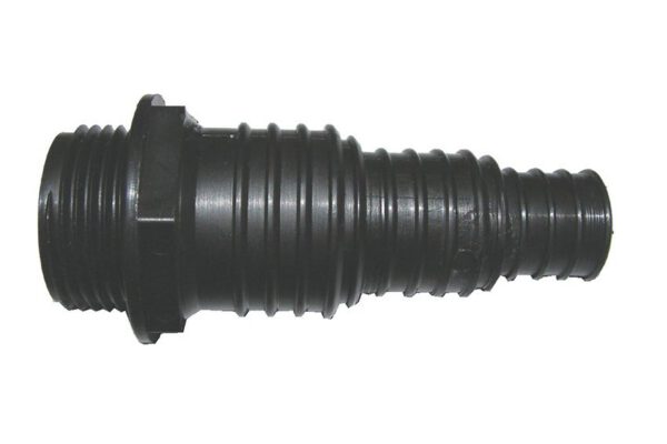 Multi stage hosetail 1/2 inch BSP to 9mm, 12mm or 19mm hose