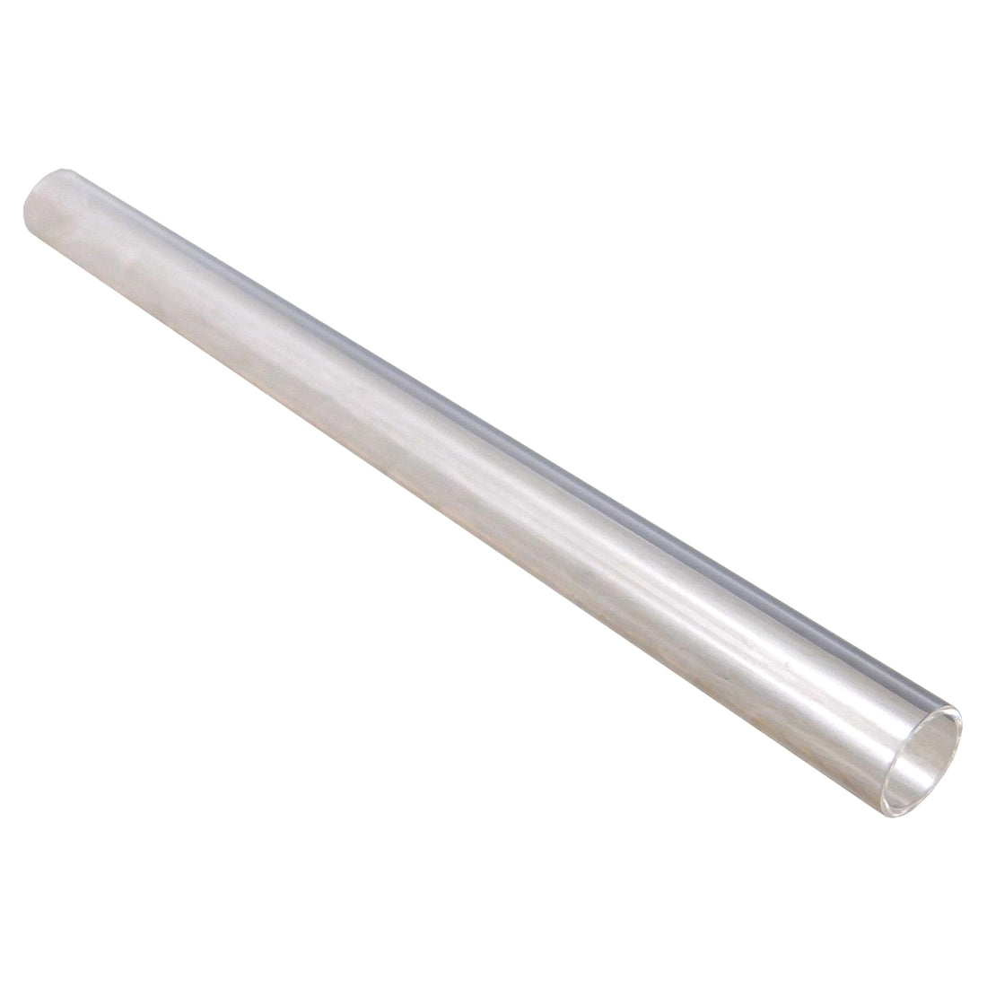 Quartz sleeve for 6 watt, length 200mm, internal dia 17mm, external dia 20mm