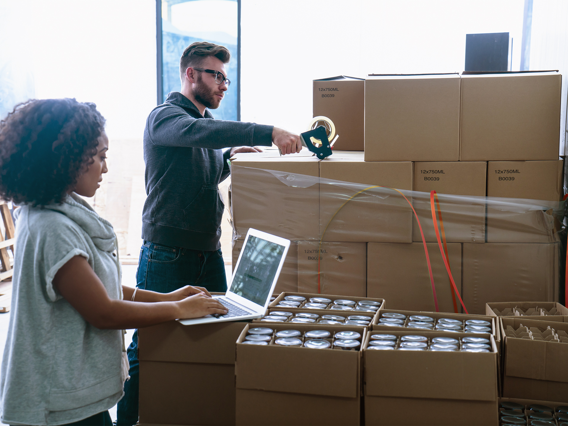 Azpack custom repackaging service — breaking bulk supplies into convenient unit sizes
